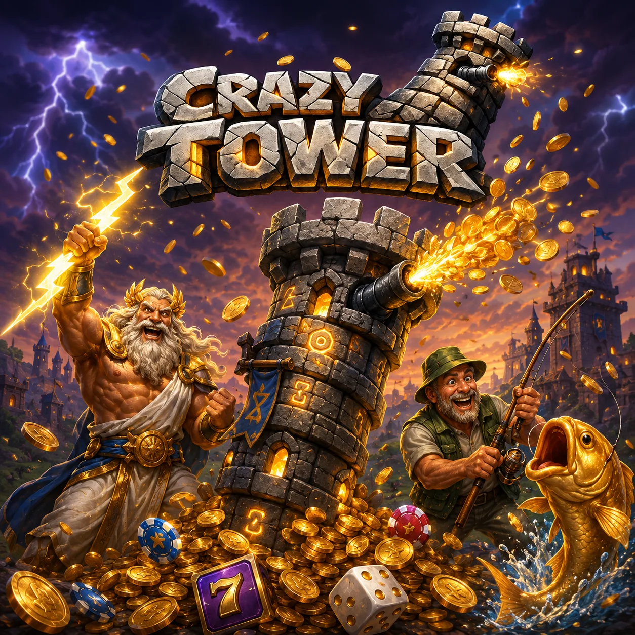 CrazyTower Kasyno – gra wieżowa